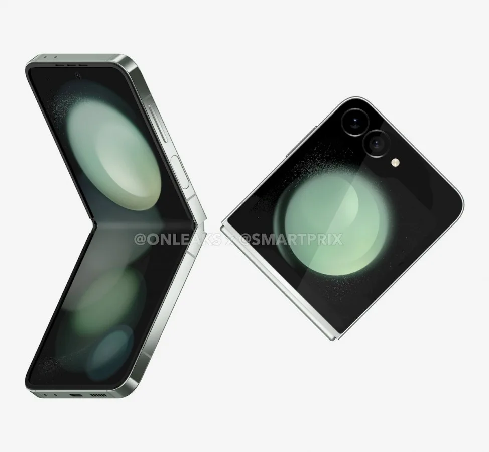 صور تجسد تصميم الهاتف Galaxy Z Flip 6