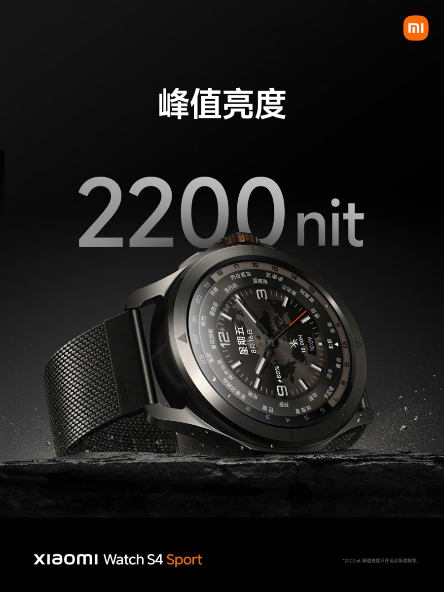 Xiaomi Watch S4 Sport